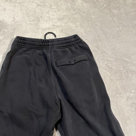 Nike Sportswear Club Fleece Pants Mens Small Black Joggers Swoosh Sweatpants - Picture 8 of 12